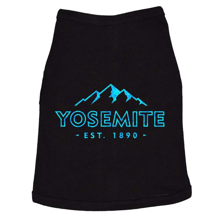 Retro Yosemite California Established 1890 National Park Doggie Tank