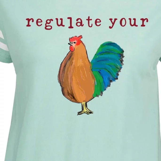 Regulate Your Cock Feminist Rights Enza Ladies Jersey Football T-Shirt