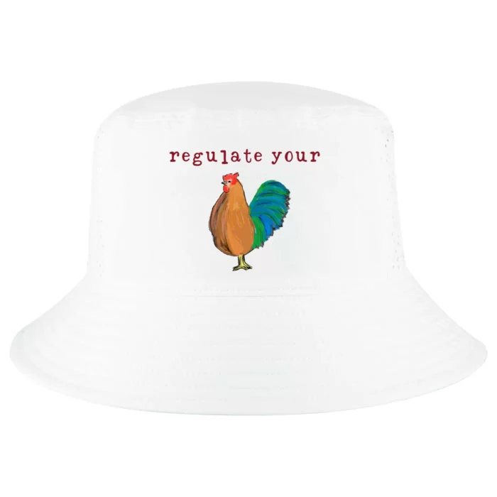 Regulate Your Cock Feminist Rights Cool Comfort Performance Bucket Hat