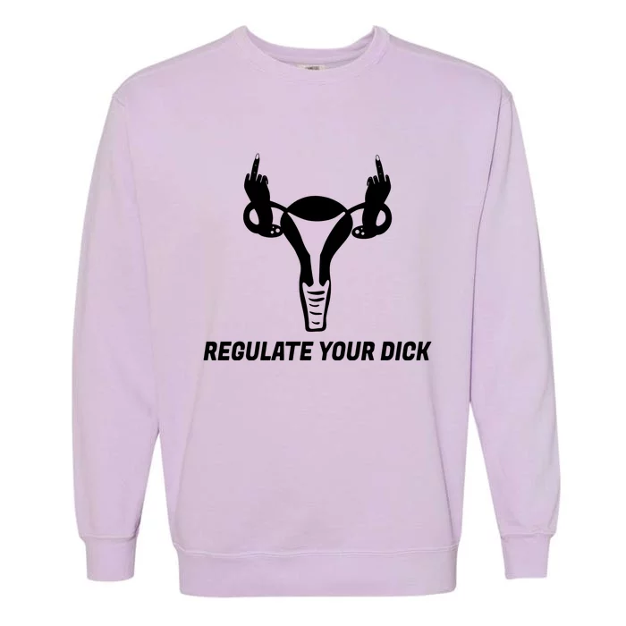 Regulate Your Dick Garment-Dyed Sweatshirt