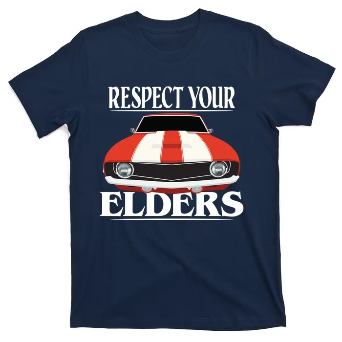 Respect Your Elders Classic Car T-Shirt