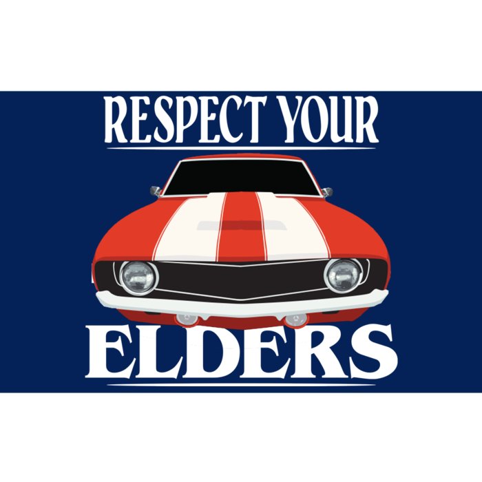 Respect Your Elders Classic Car Bumper Sticker