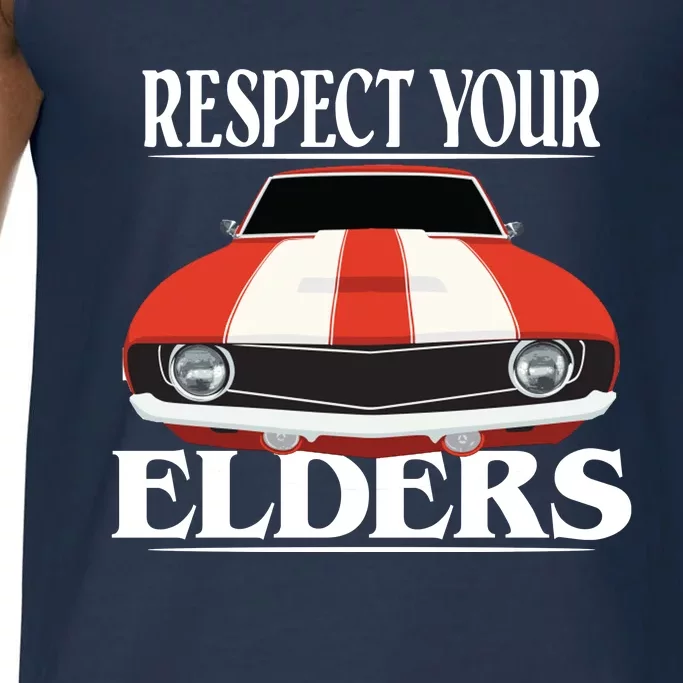 Respect Your Elders Classic Car Comfort Colors® Tank Top