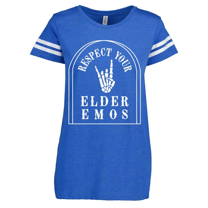 Respect Your Elder Emos Enza Ladies Jersey Football T-Shirt