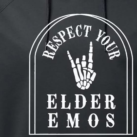 Respect Your Elder Emos Performance Fleece Hoodie