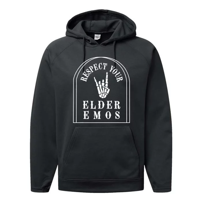 Respect Your Elder Emos Performance Fleece Hoodie