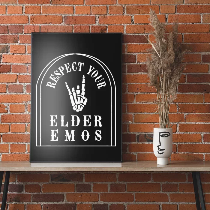 Respect Your Elder Emos Poster