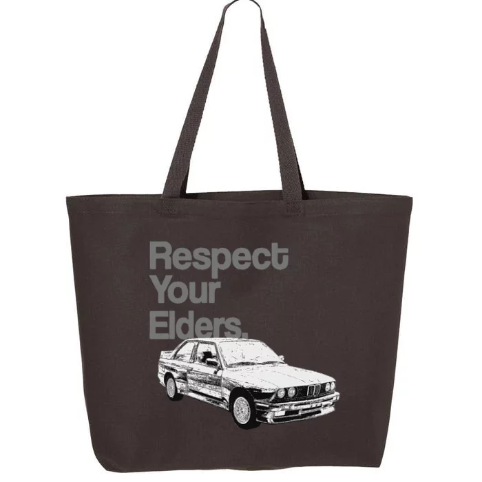 Respect Your Elders Vintage Euro E Thirty 25L Jumbo Tote