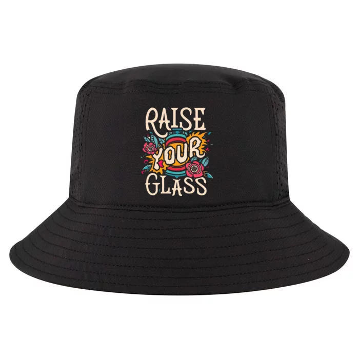 Raise Your Glass Cool Comfort Performance Bucket Hat