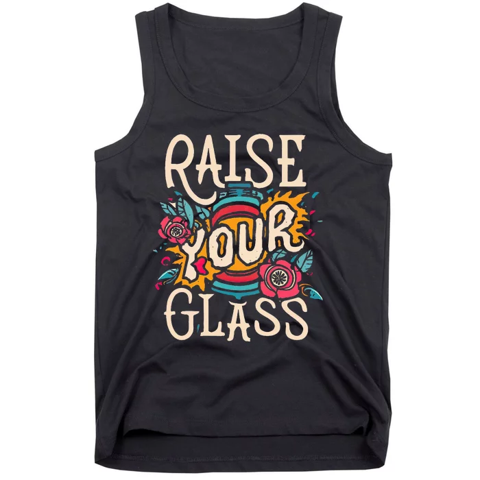 Raise Your Glass Tank Top