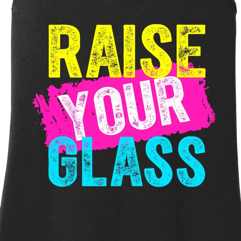 Raise Your Glass Ladies Essential Tank