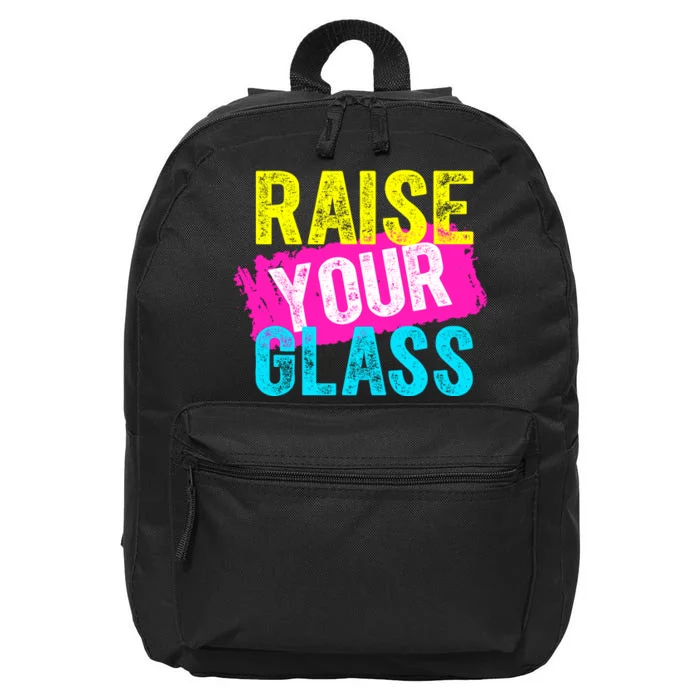 Raise Your Glass 16 in Basic Backpack