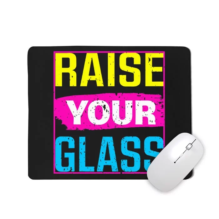 Raise Your Glass Concert Mousepad