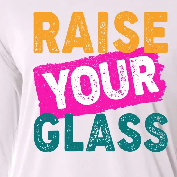 Raise Your Glass Cooling Performance Long Sleeve Crew