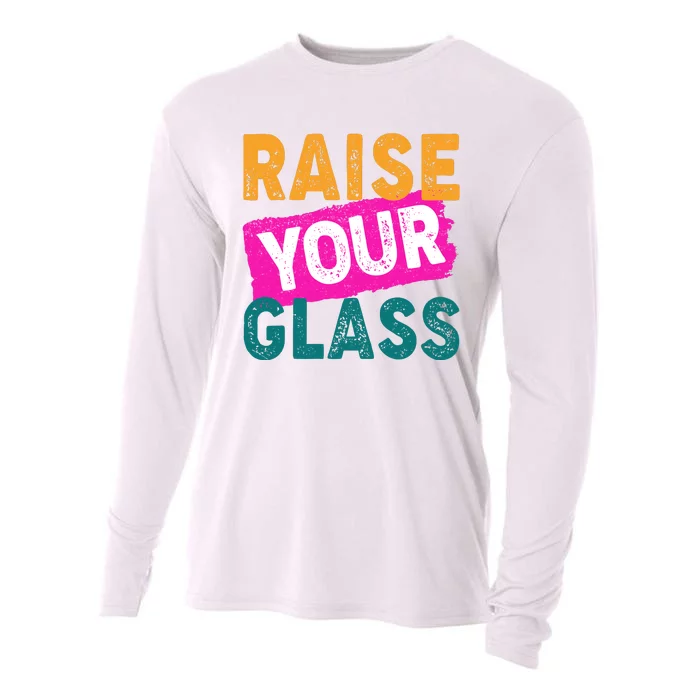 Raise Your Glass Cooling Performance Long Sleeve Crew