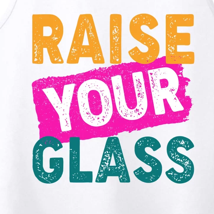 Raise Your Glass Performance Tank