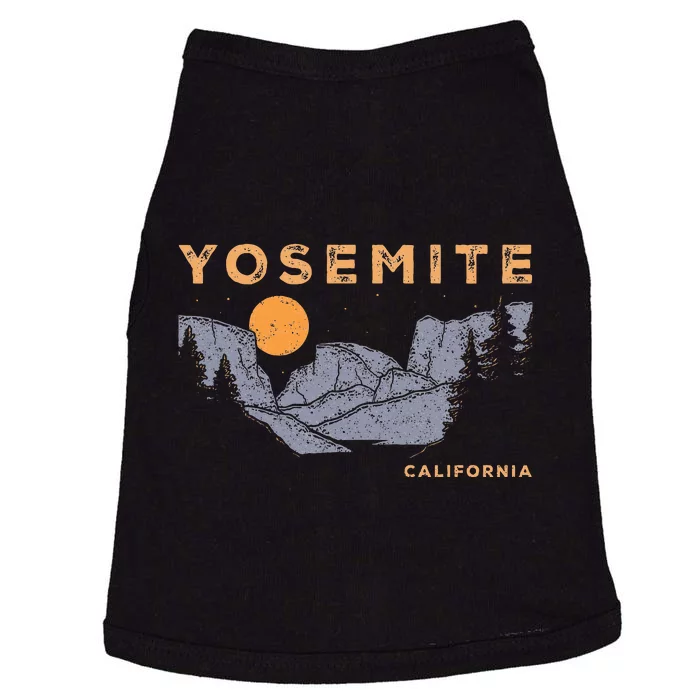 Retro Yosemite Halfdome National Park Vintage Doggie Tank