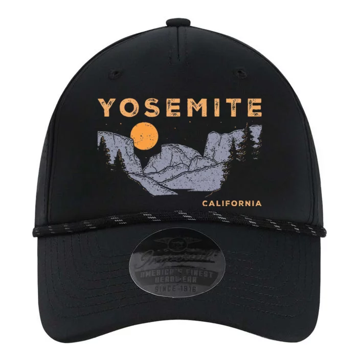 Retro Yosemite Halfdome National Park Vintage Performance The Dyno Cap