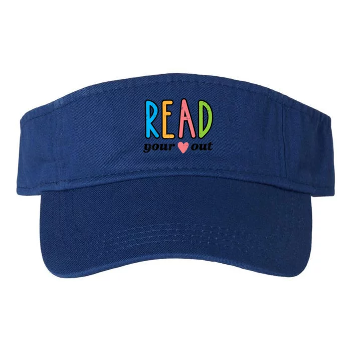 Read Your Heart Read Reading Librarian Book Across America Valucap Bio-Washed Visor