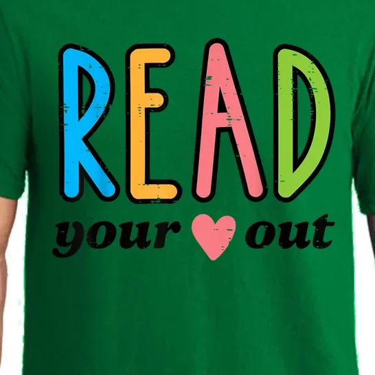 Read Your Heart Read Reading Librarian Book Across America Pajama Set