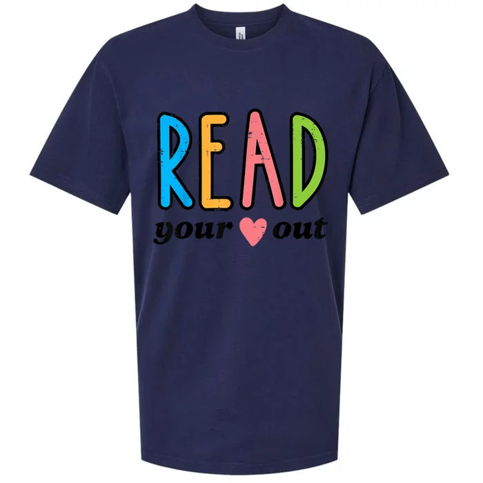 Read Your Heart Read Reading Librarian Book Across America Sueded Cloud Jersey T-Shirt