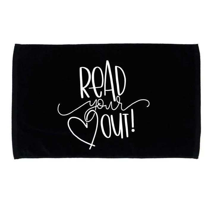 Read Your Heart Out Microfiber Hand Towel