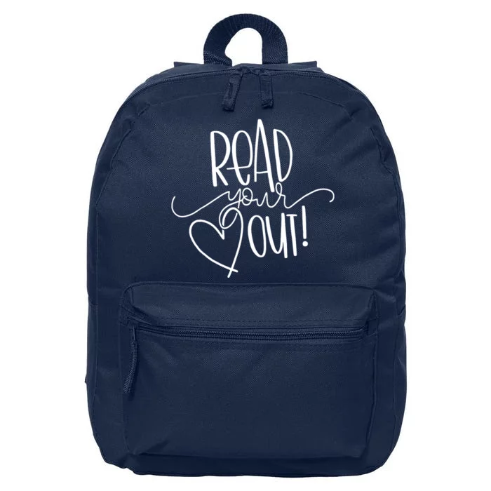 Read Your Heart Out 16 in Basic Backpack