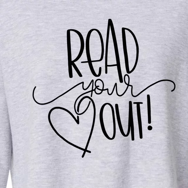 Read Your Heart Out Cropped Pullover Crew