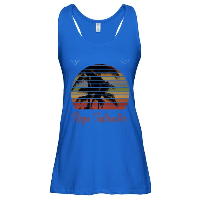 Retired Yoga Instructor Retiret Gift Beach Gift Ladies Essential Flowy Tank