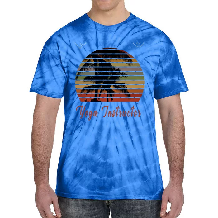 Retired Yoga Instructor Retiret Gift Beach Gift Tie-Dye T-Shirt