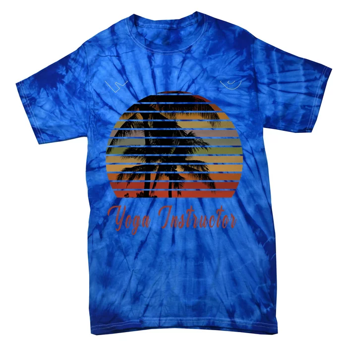 Retired Yoga Instructor Retiret Gift Beach Gift Tie-Dye T-Shirt