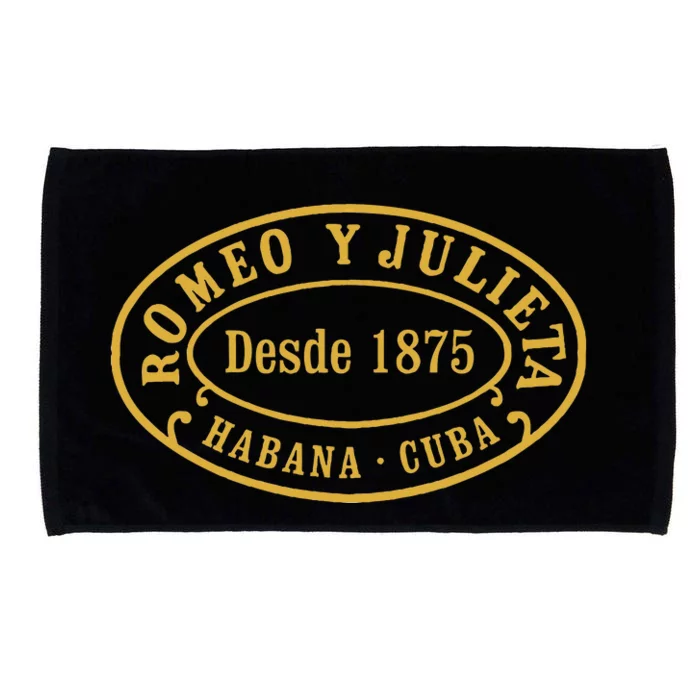 Romeo Y Julieta Fine Cuban Cigars Microfiber Hand Towel