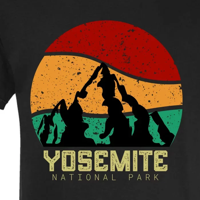 Retro Yosemite National Park Garment-Dyed Heavyweight T-Shirt