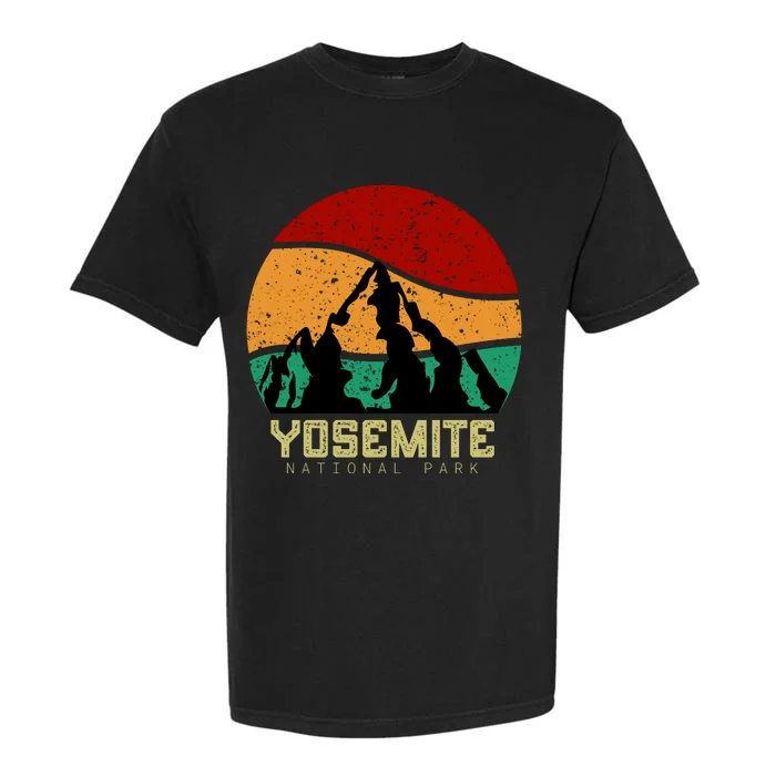 Retro Yosemite National Park Garment-Dyed Heavyweight T-Shirt