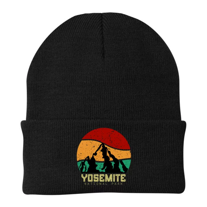 Retro Yosemite National Park Knit Cap Winter Beanie