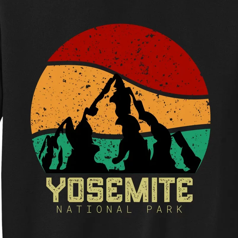 Retro Yosemite National Park Tall Sweatshirt