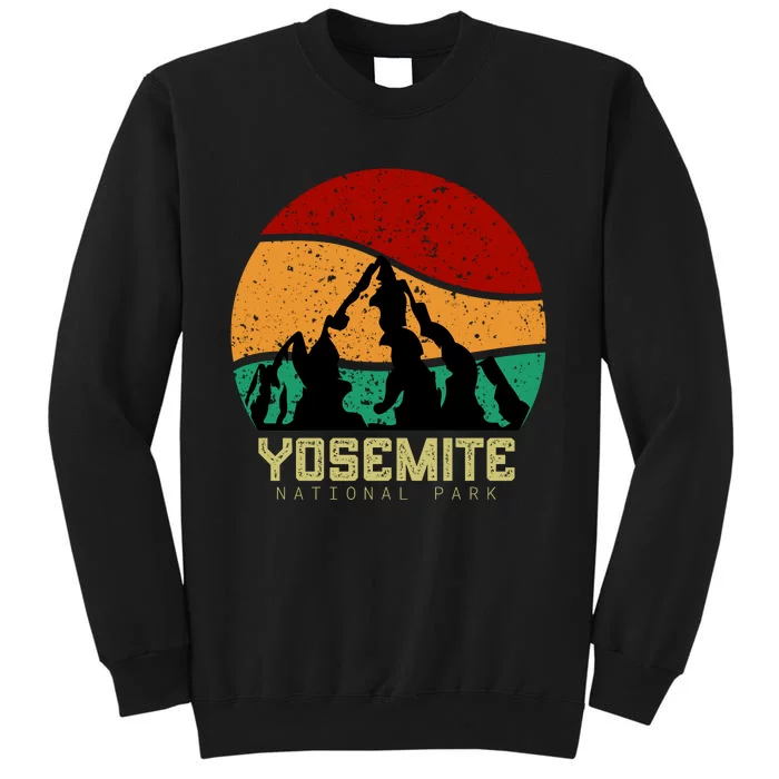 Retro Yosemite National Park Tall Sweatshirt