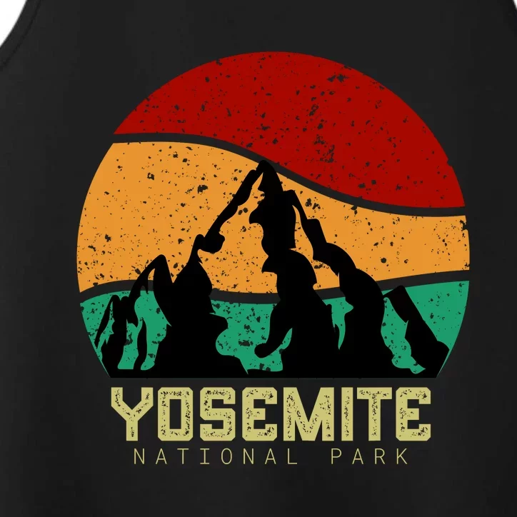 Retro Yosemite National Park Performance Tank