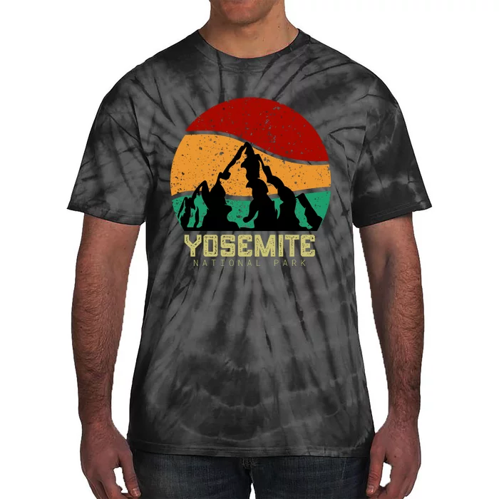 Retro Yosemite National Park Tie-Dye T-Shirt