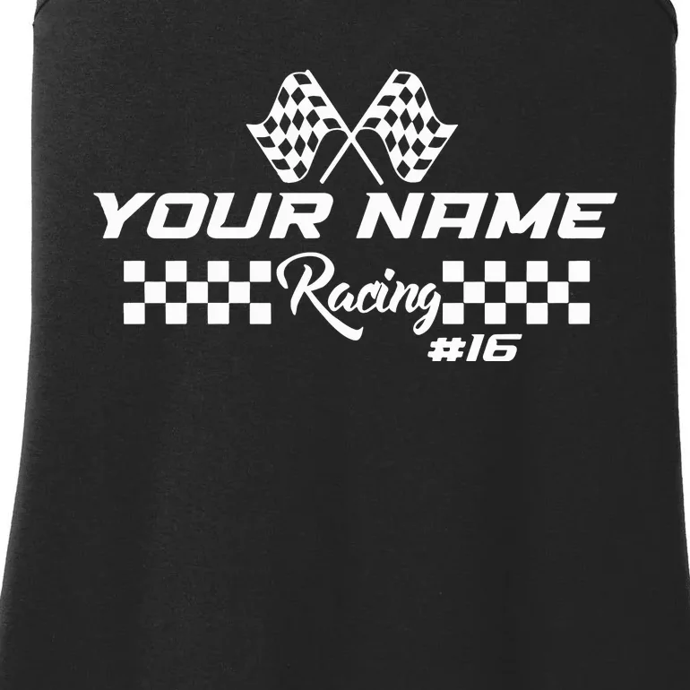 Racing Your Name Ladies Essential Tank