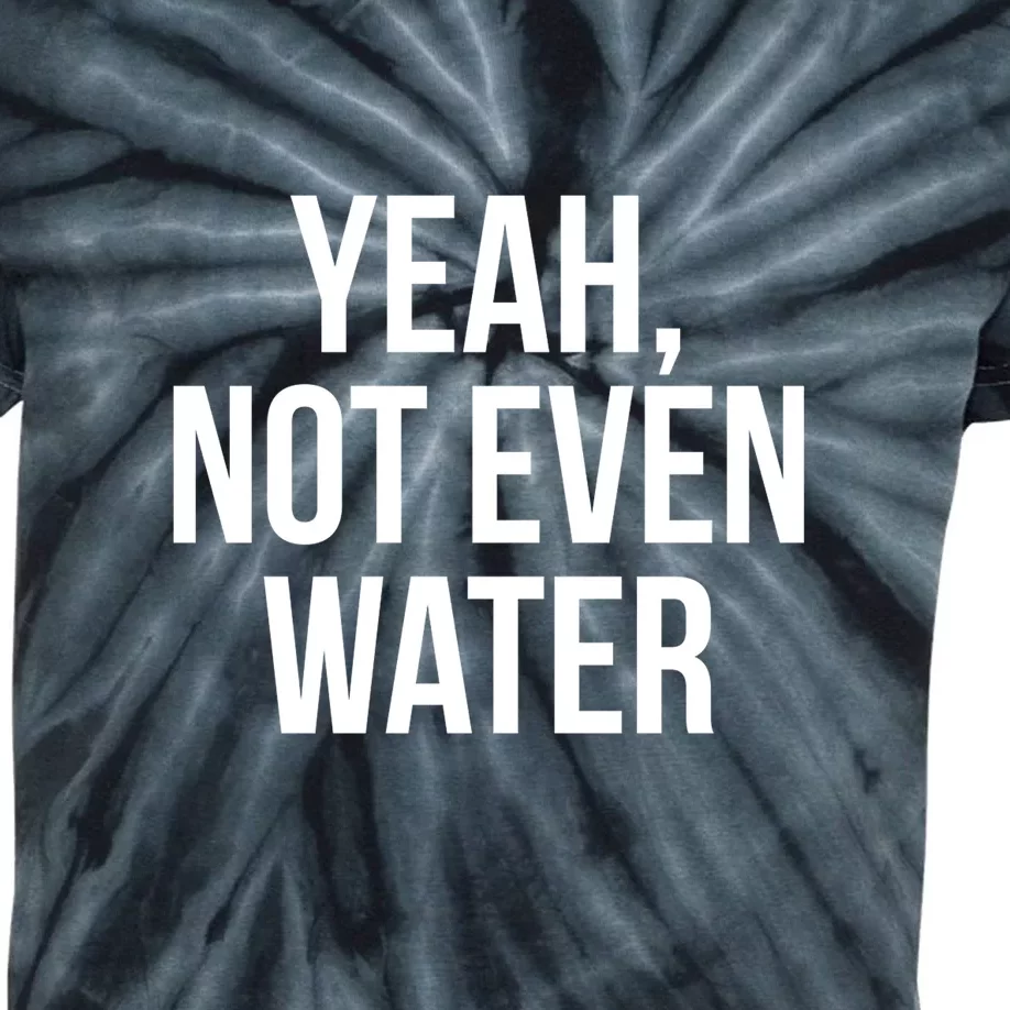 Ramadan Yeah Not Even Water Gift Ramadan Mubarak Kids Tie-Dye T-Shirt