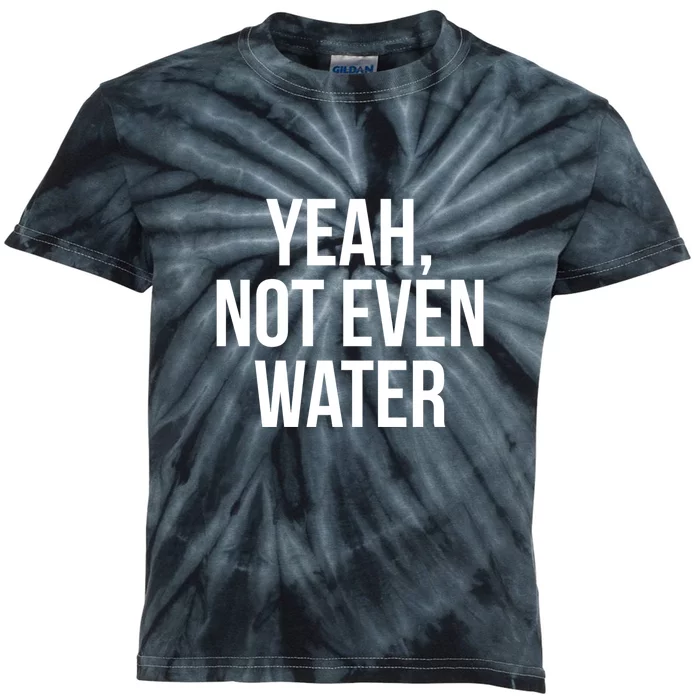 Ramadan Yeah Not Even Water Gift Ramadan Mubarak Kids Tie-Dye T-Shirt