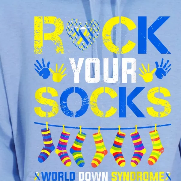 Rock Your Socks World Down Syndrome Unisex Surf Hoodie