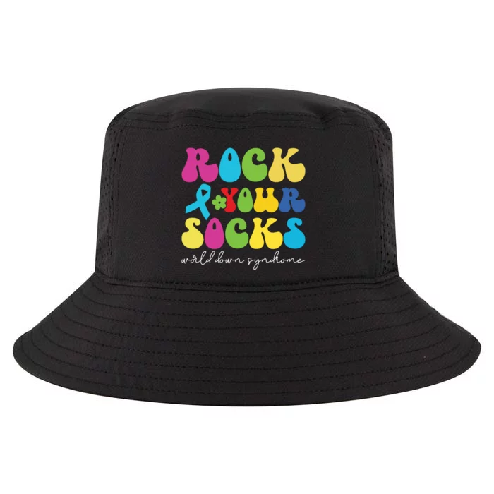 Rock Your Socks Down Syndrome Socks Women Cool Comfort Performance Bucket Hat