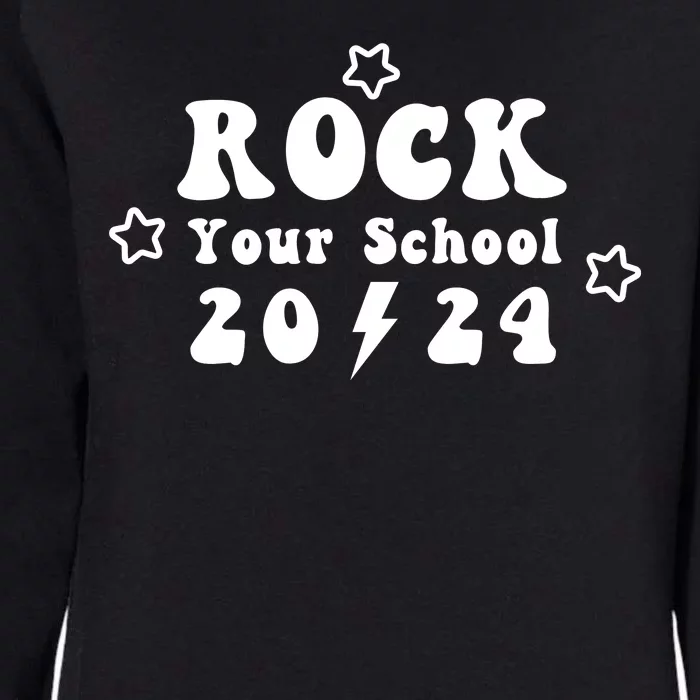 Rock Your School 2024 Womens California Wash Sweatshirt