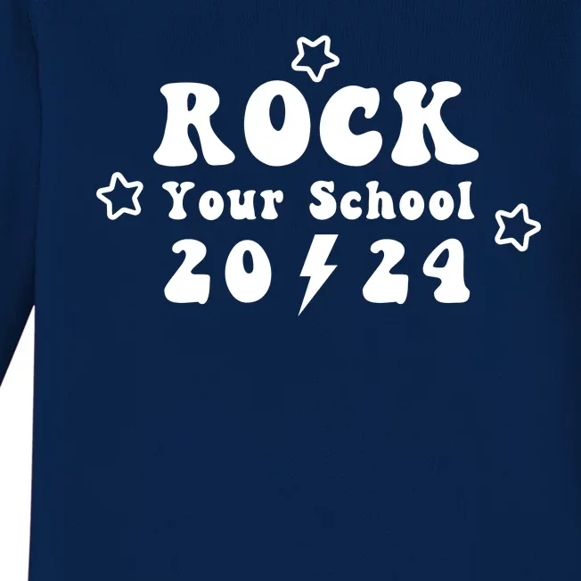 Rock Your School 2024 Baby Long Sleeve Bodysuit