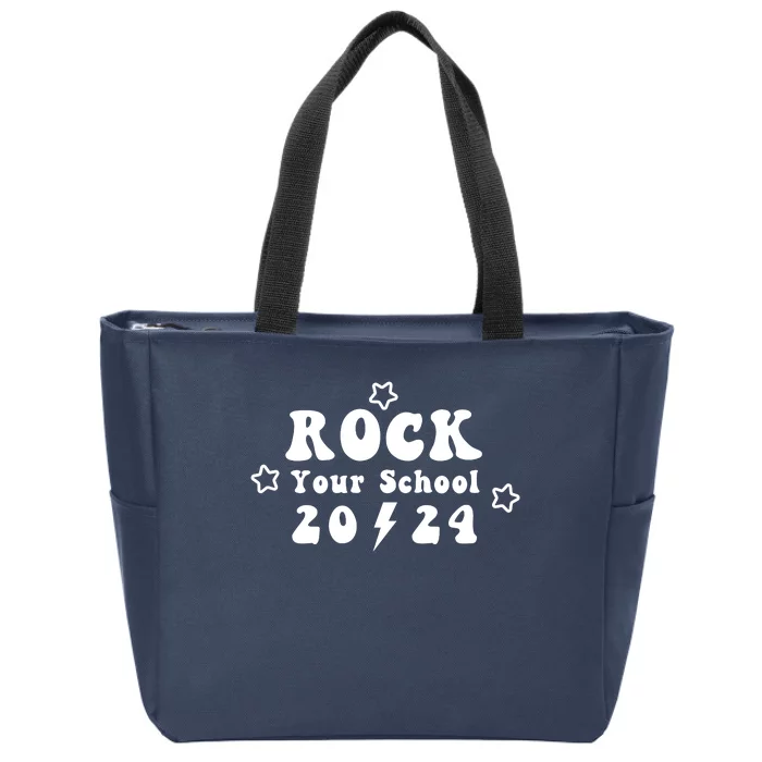 Rock Your School 2024 Zip Tote Bag