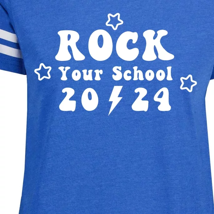 Rock Your School 2024 Enza Ladies Jersey Football T-Shirt