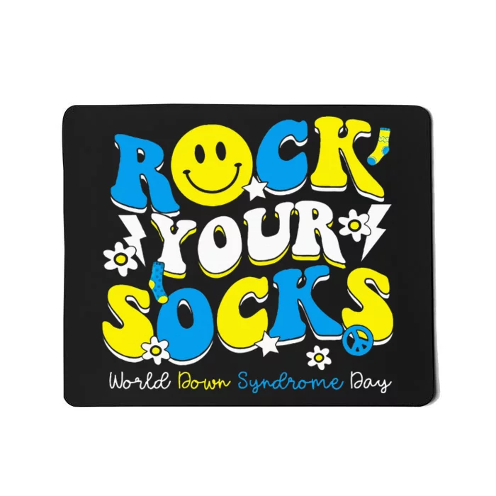 Rock Your Socks World Down Syndrome Awareness Day Mousepad