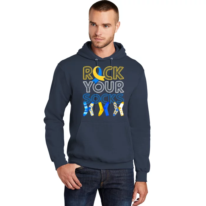 Rock Your Socks Down Syndrome Awareness Hoodie